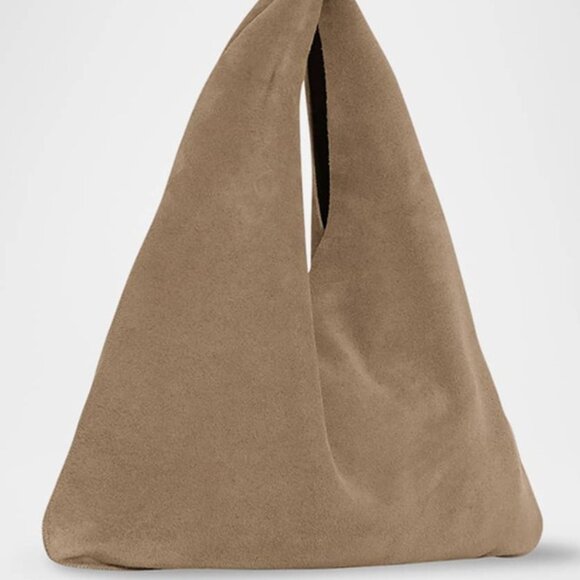 THE ROW Small Bindle Top-Handle Bag in Suede-NWT - Picture 2 of 9
